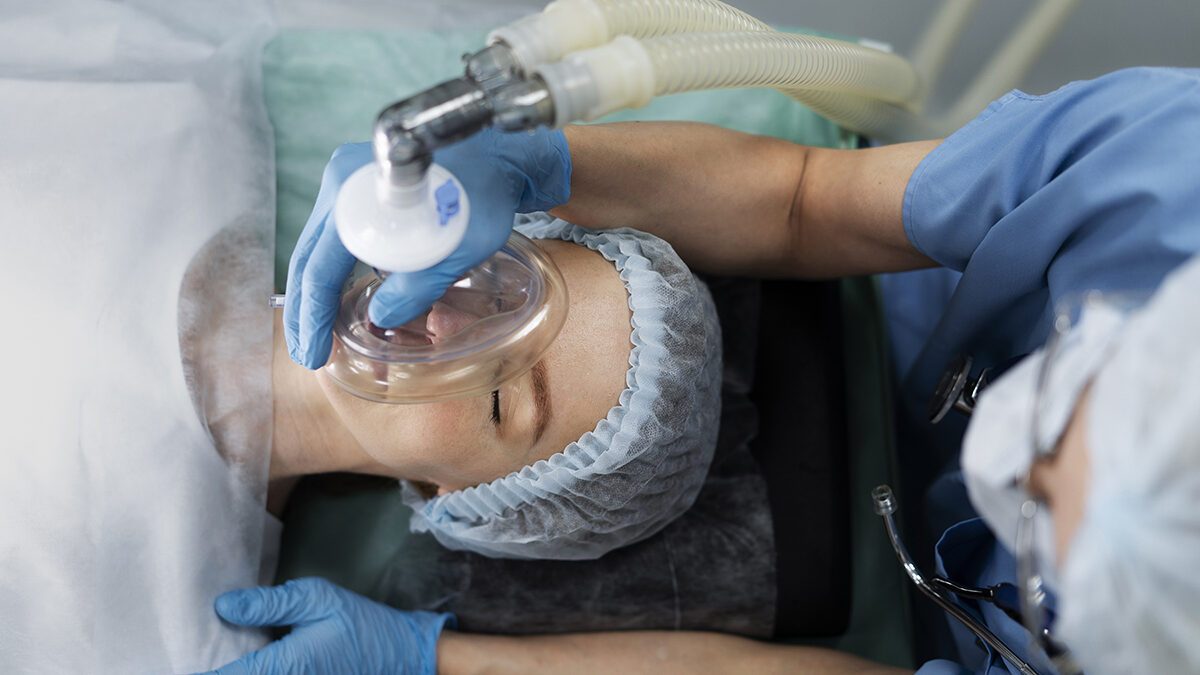 Alerta médica de anestesia