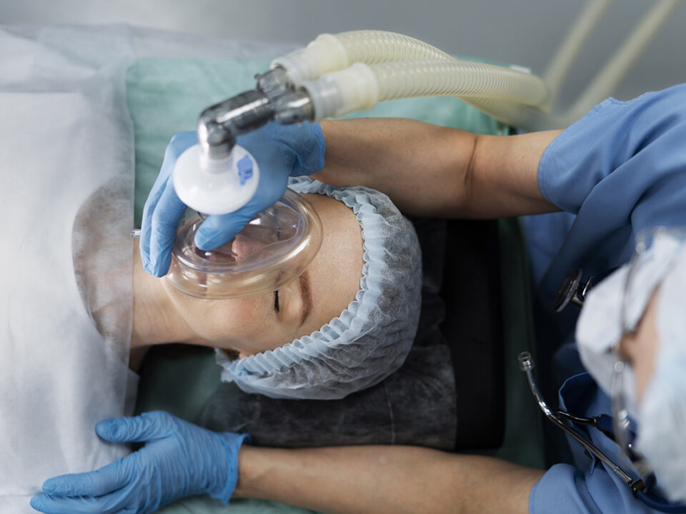 Alerta médica de anestesia